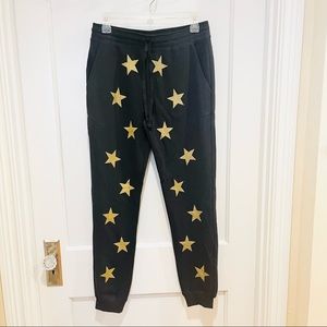 NWT South Parade Gold Star Sweatpants S